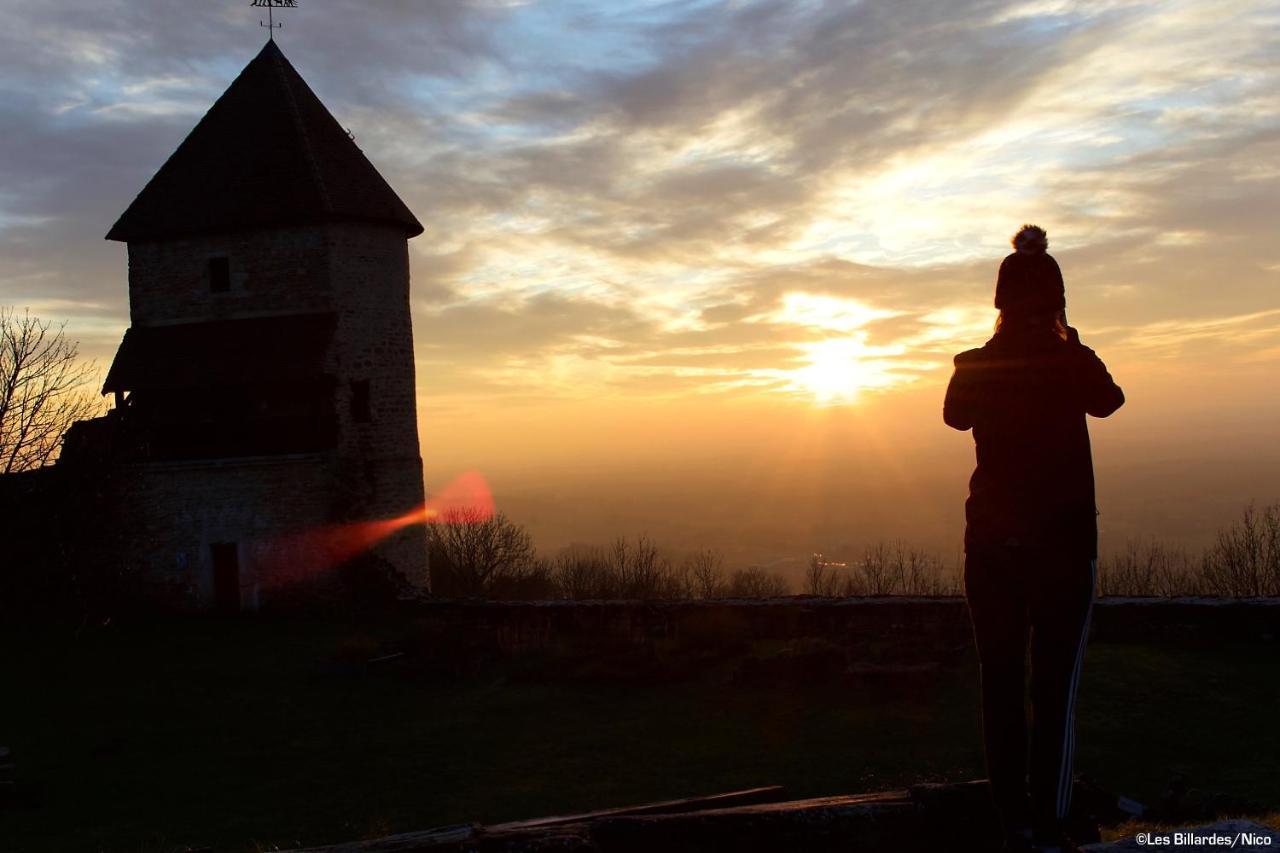 Les Billardes - Le Gite - Jura Gizia Exteriör bild